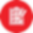 Red Psychometric test icon