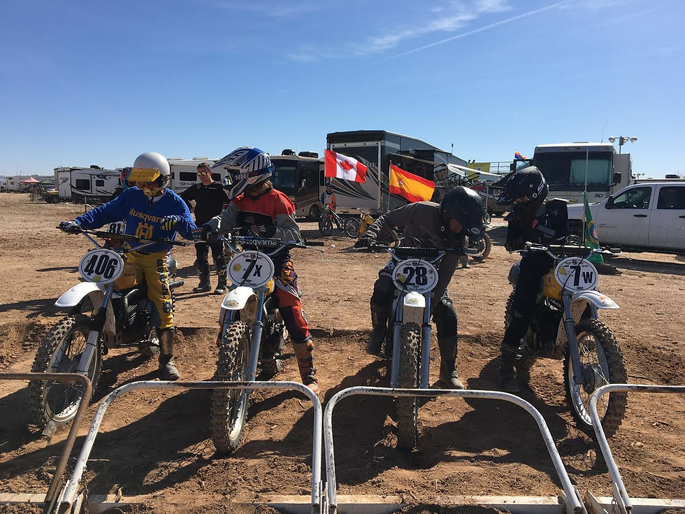 Husqvarna 125's Dueling