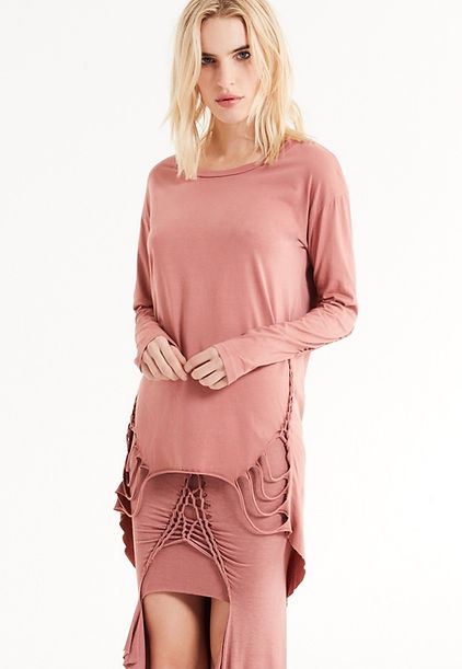 T-shirt and skirt Adam Saaks