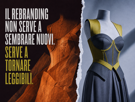 Riferimento d’archivio, interpretazione contemporanea e prodotto lingerie mostrano come il rebranding passi dalla storia alla collezione.