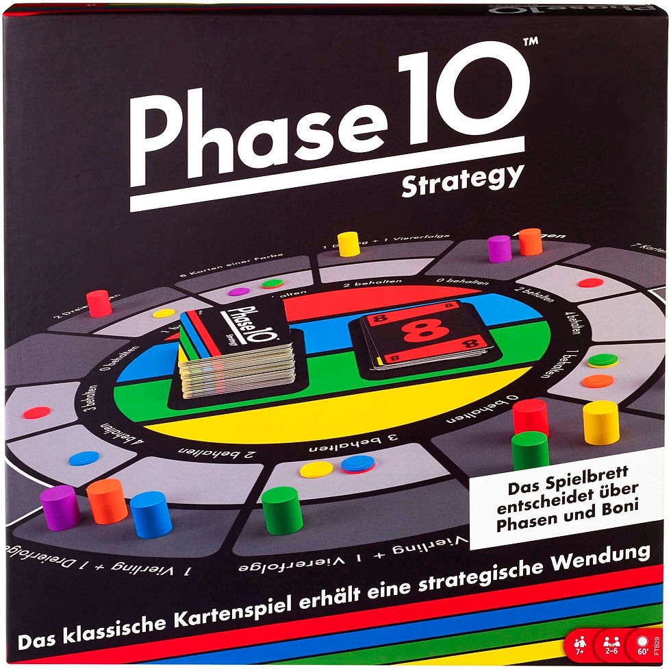 Phase 10 Strategy Game Box