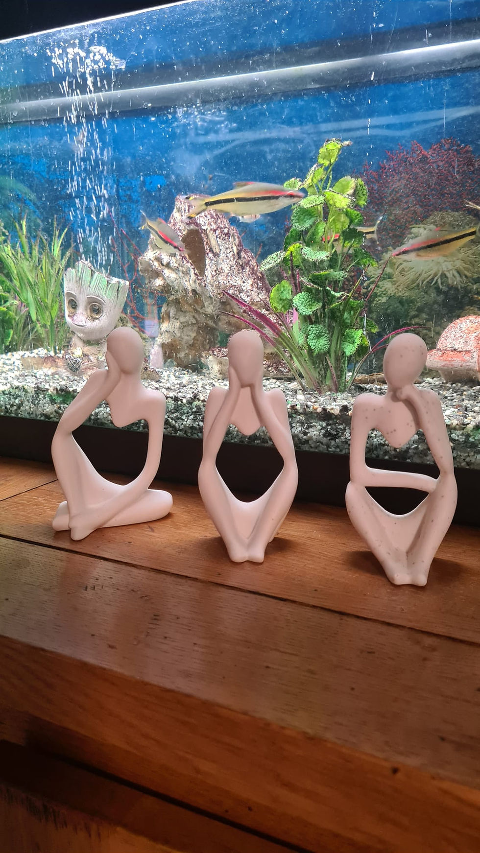 Miniature : Trio de penseurs