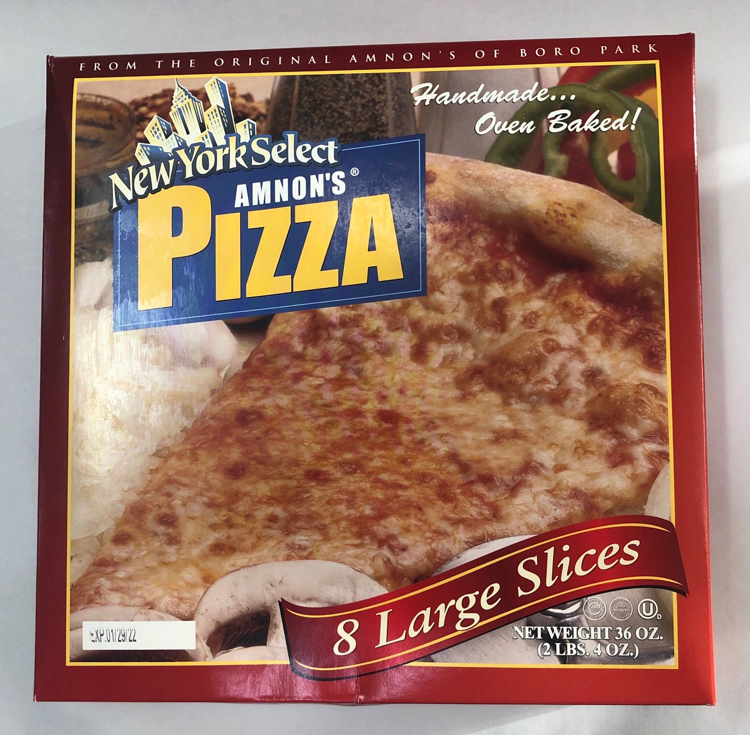 Amnon’s Pizza -8 Large Slices- 