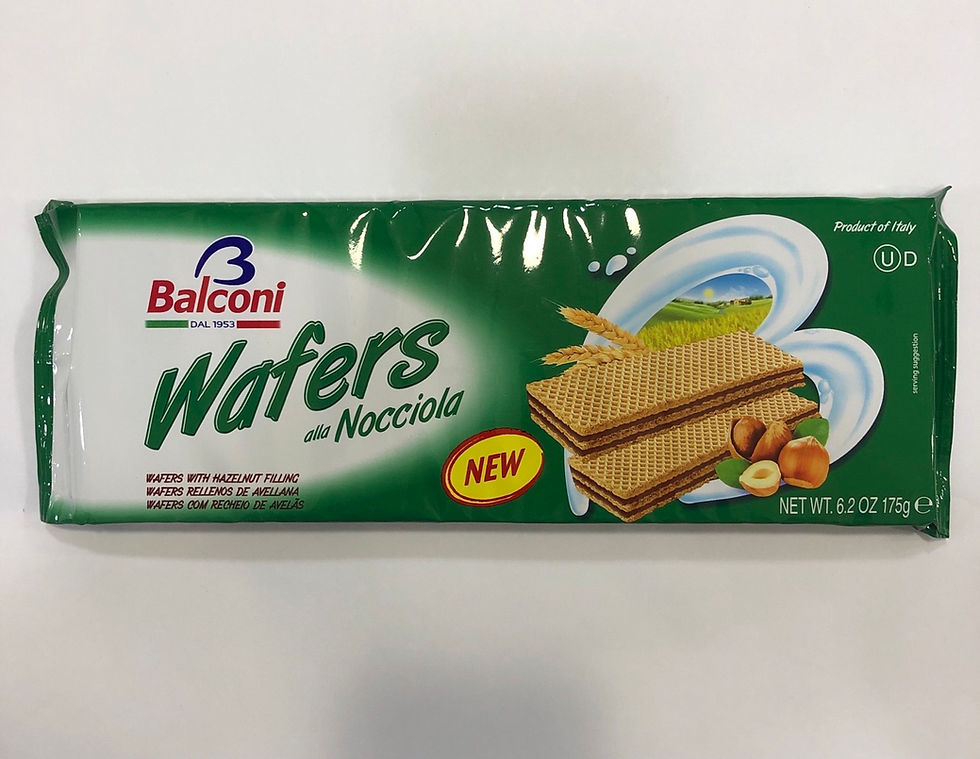 Balcony Wafers alla Nocciola 6.2oz