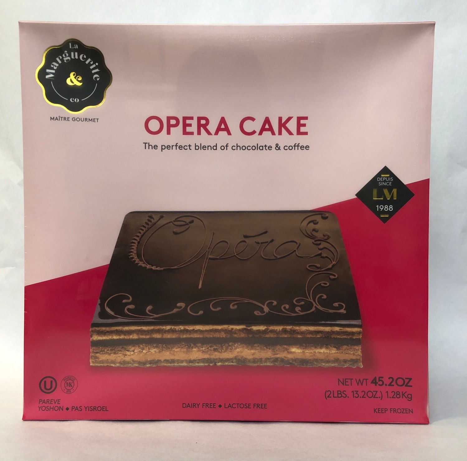 La Marguerite Opera Cake 45.2oz