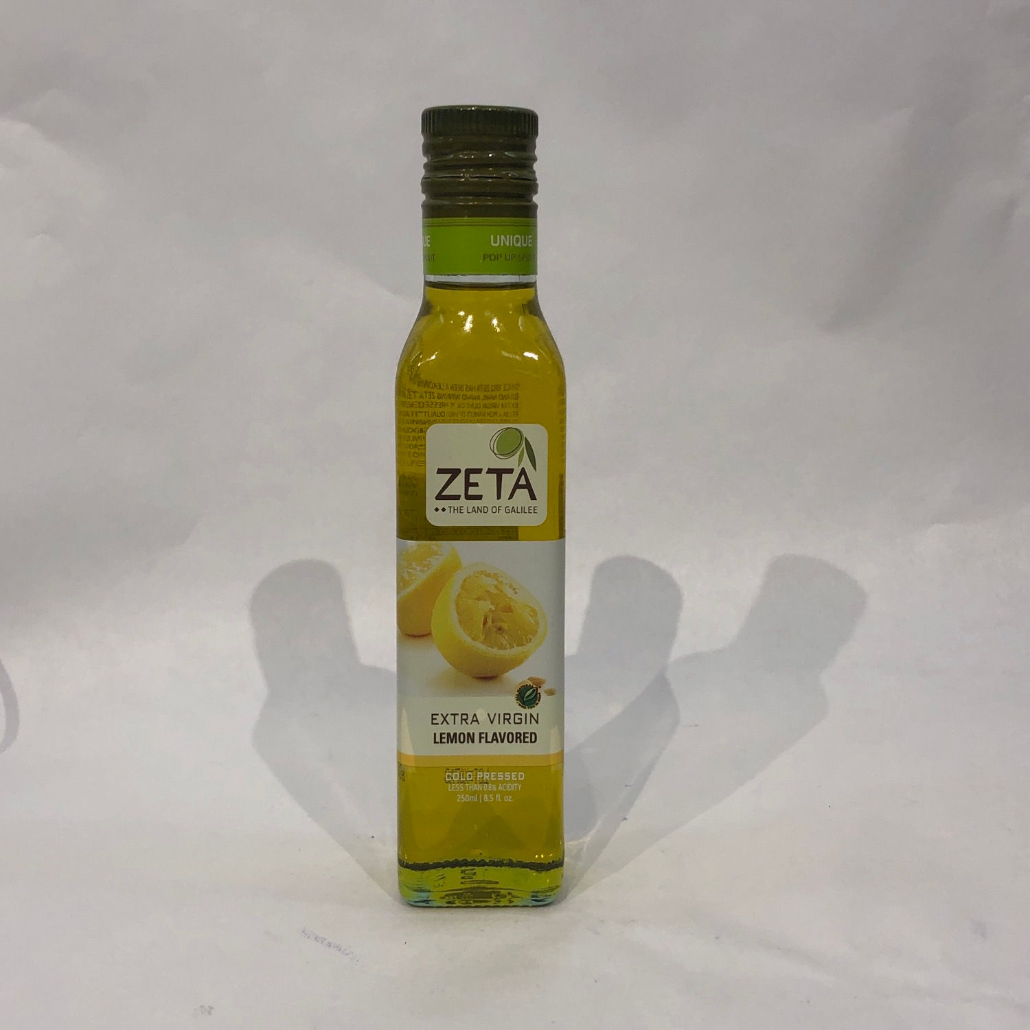 Zeta Extra Virgin Oil Lemon Flavor 8.5oz