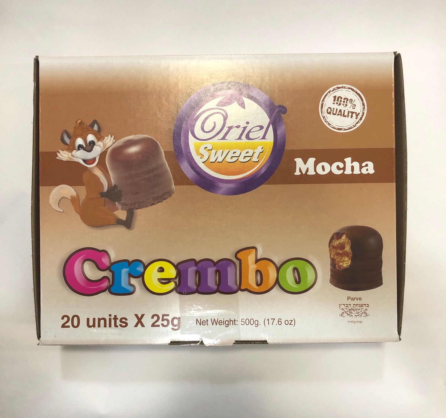 Oriel Crembo Mocha -20 pcs- 17.6oz