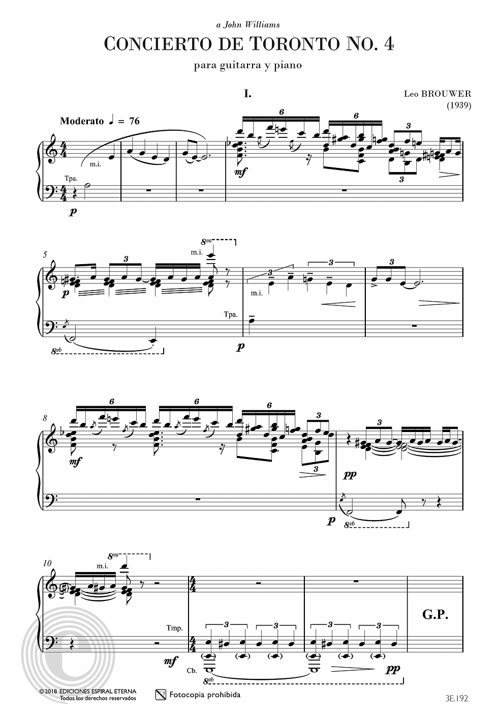 Thumbnail: Concierto de Toronto (piano red.)