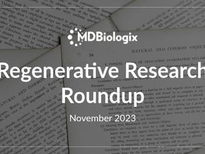 Regenerative Research Roundup - November 2023