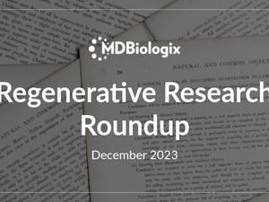 Regenerative Research Roundup - December 2023
