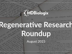Regenerative Research Roundup - August 2023