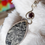 Thumbnail: Sterling Silver Australian Pinolith Garnet Pendant