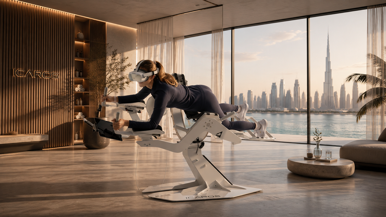 ICAROS immersive fitness and performance training system