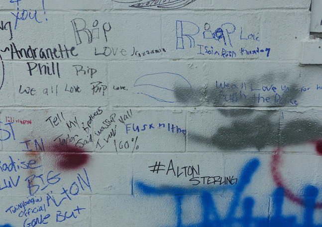 Wall #44 Living Wall for Alton Sterling