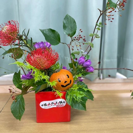 10月フラワーアレンジメント教室のご案内