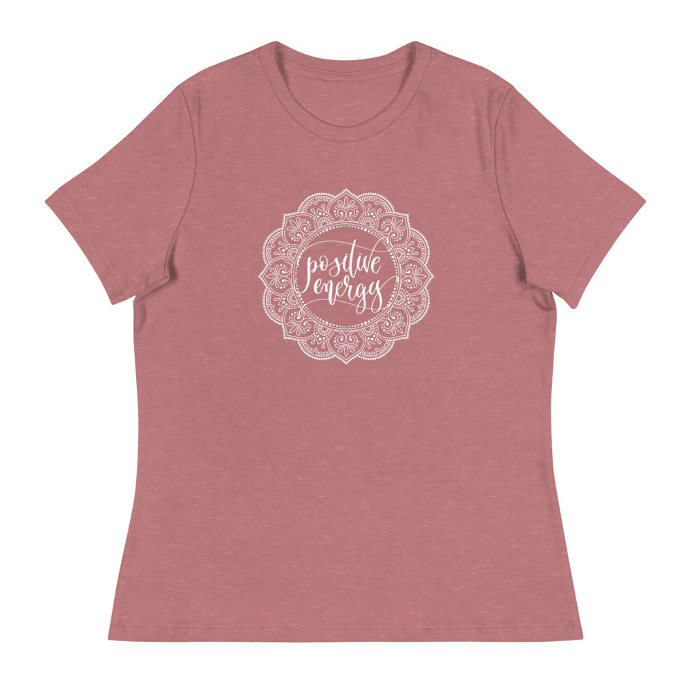Positive Energy Medallion Design Women's Relaxed T-Shirt