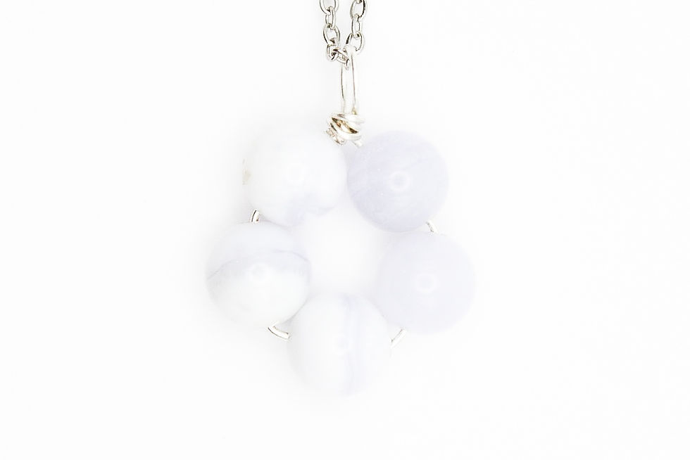 pendentif en calcédoine