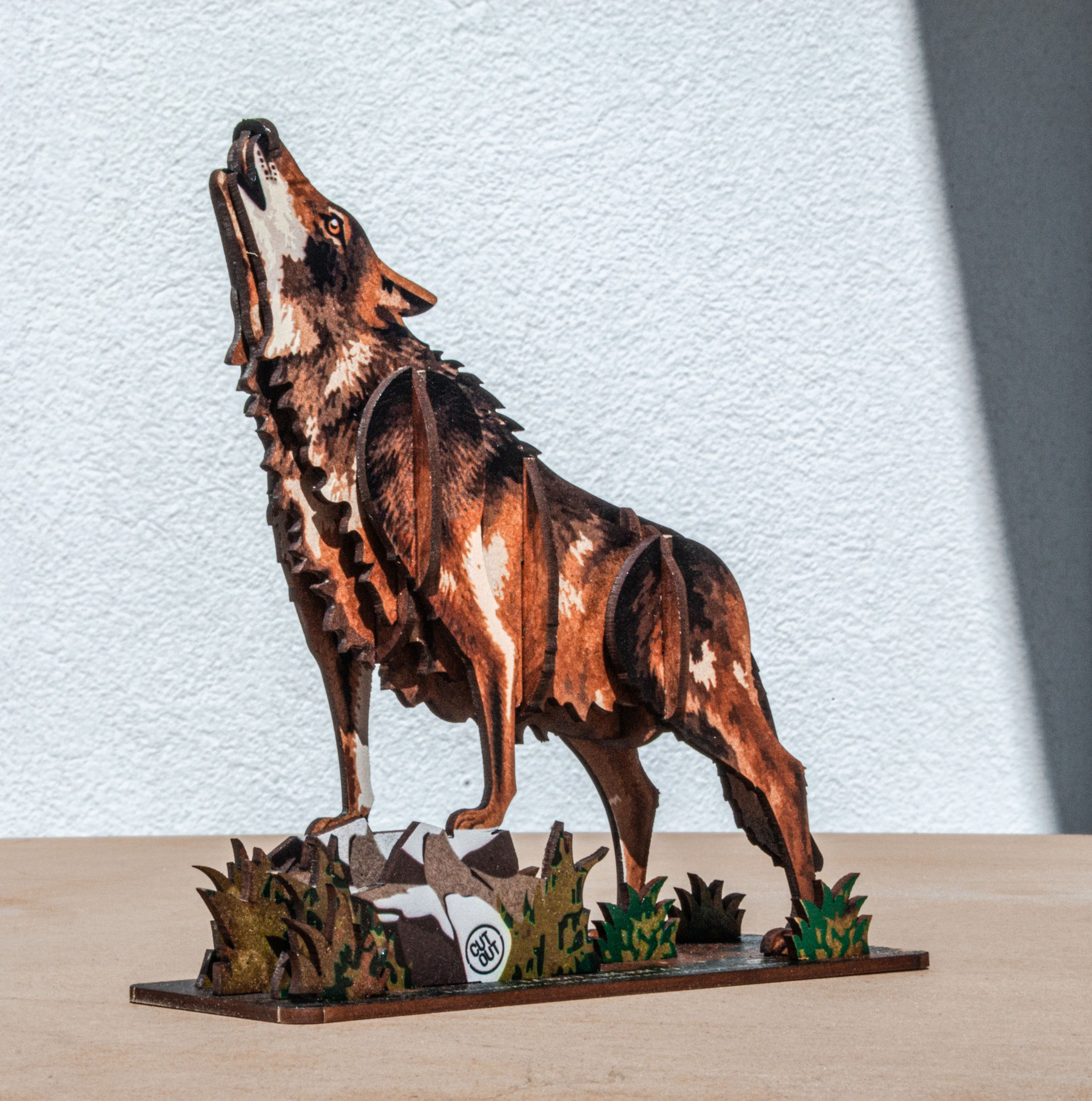 Puzzle 3D Lobo-ibérico