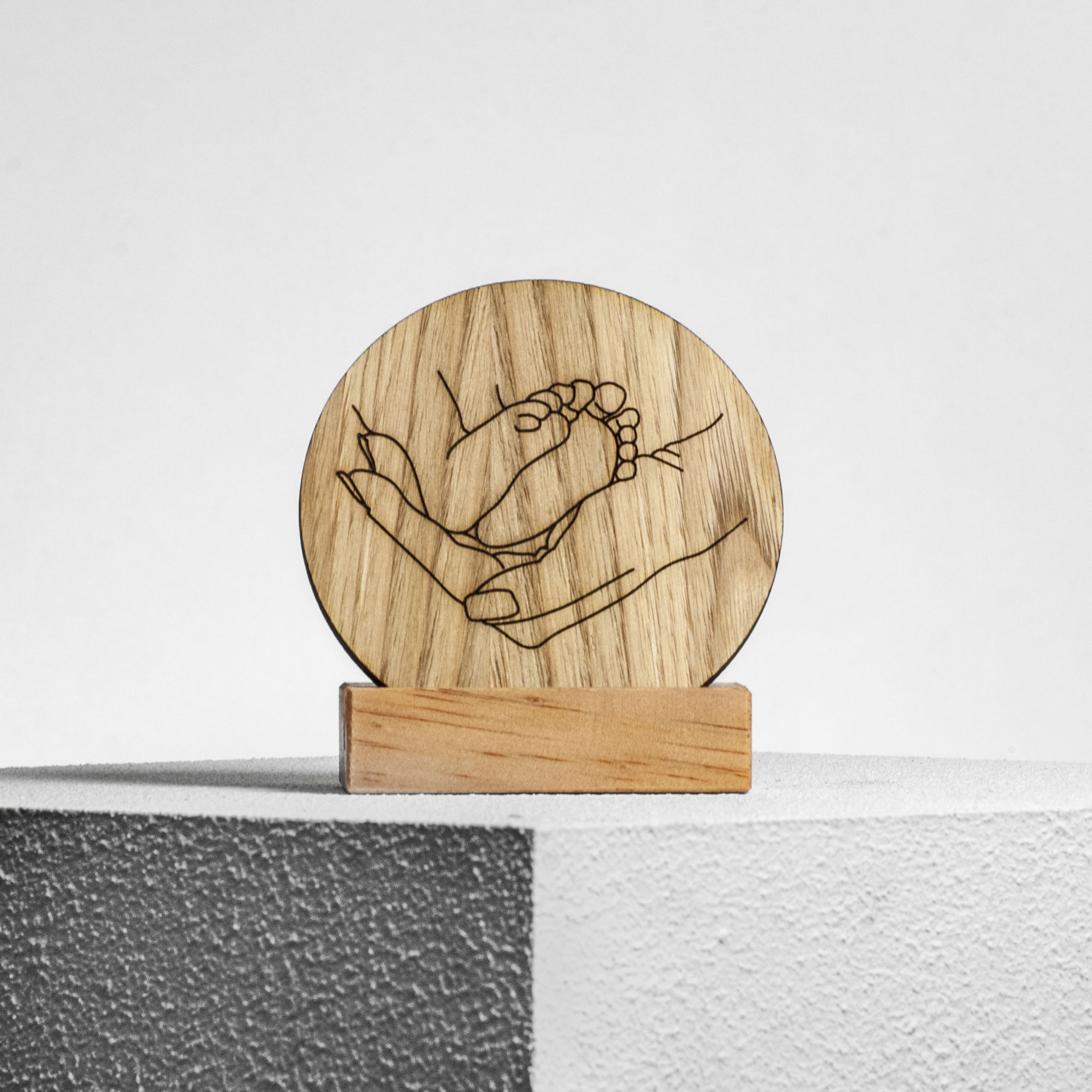 Ilustración de madera