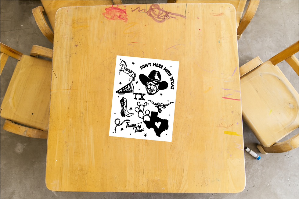 Thumbnail: Trump of the Wild West Coloring Sheets