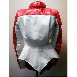 cosplay white red sailor moon jacket