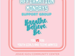 Student4life, Inc. - Affirmation Mondays at Jessie Igou Community Center (Eastdale)