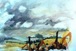 Espaço mistério da paisagem