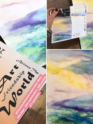 2019 International Watercolor Diary
