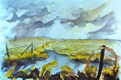 Espaço mistério da paisagem