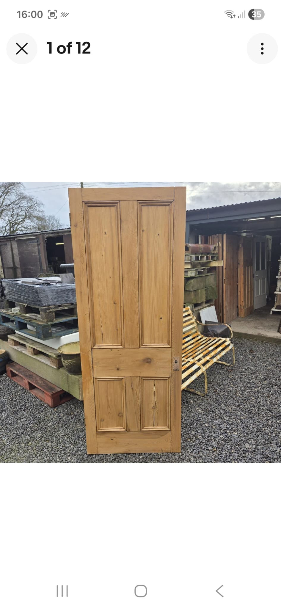 Thumbnail: Reclaimed Pine Doors 