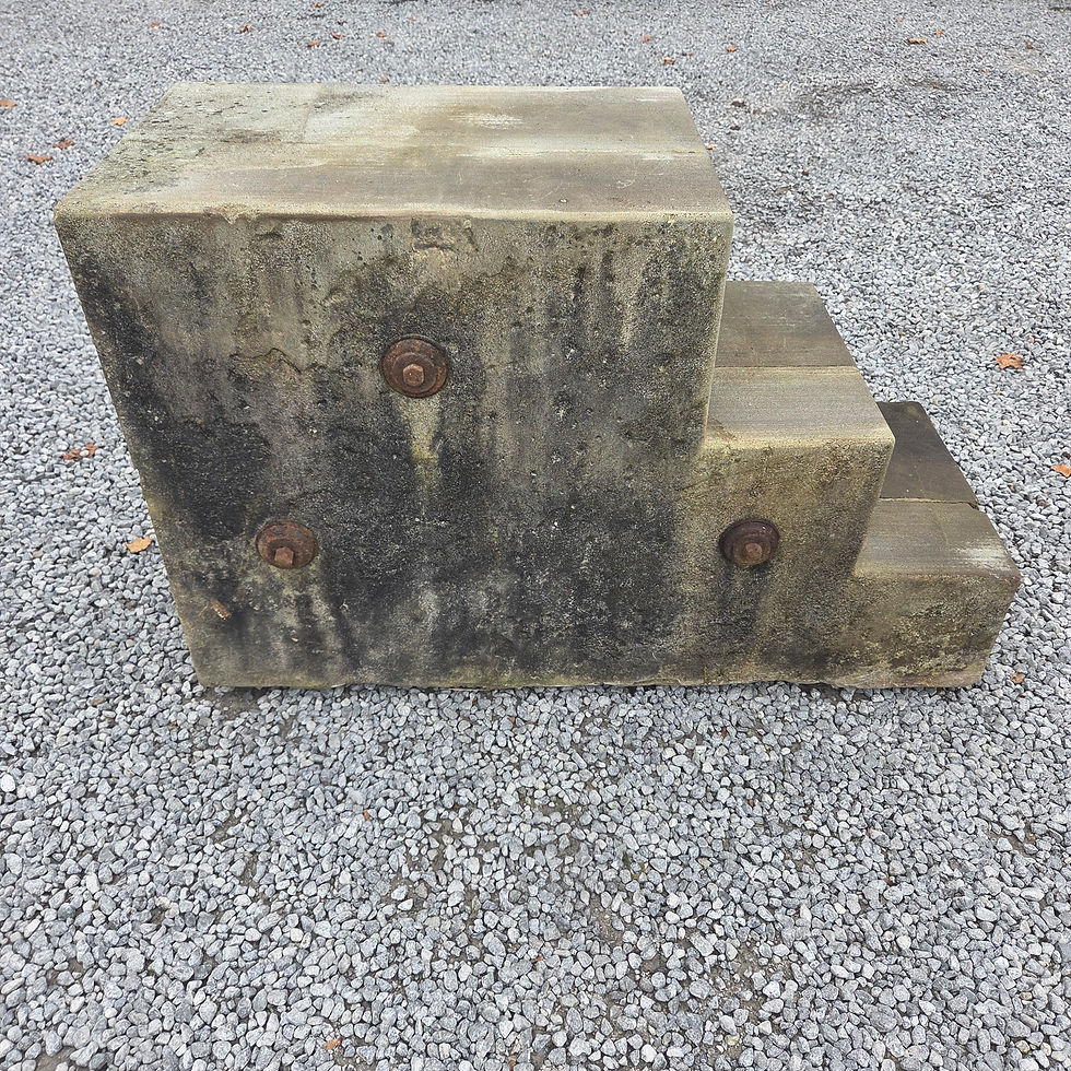 Thumbnail: Antique Stone Mounting Block 