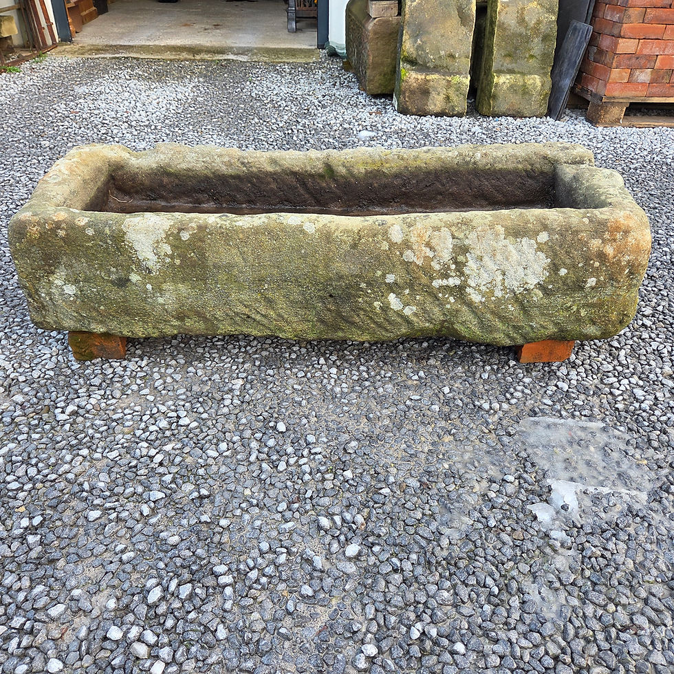 Thumbnail: Antique Yorkshire Stone Troughs