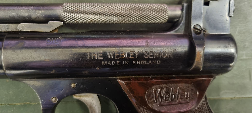 Thumbnail: Vintage Webley & Scott Senior .22 Air Pistol