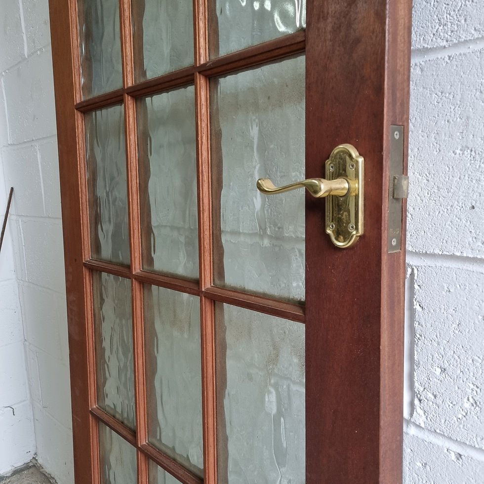Thumbnail: Reclaimed Iroko Wood Doors
