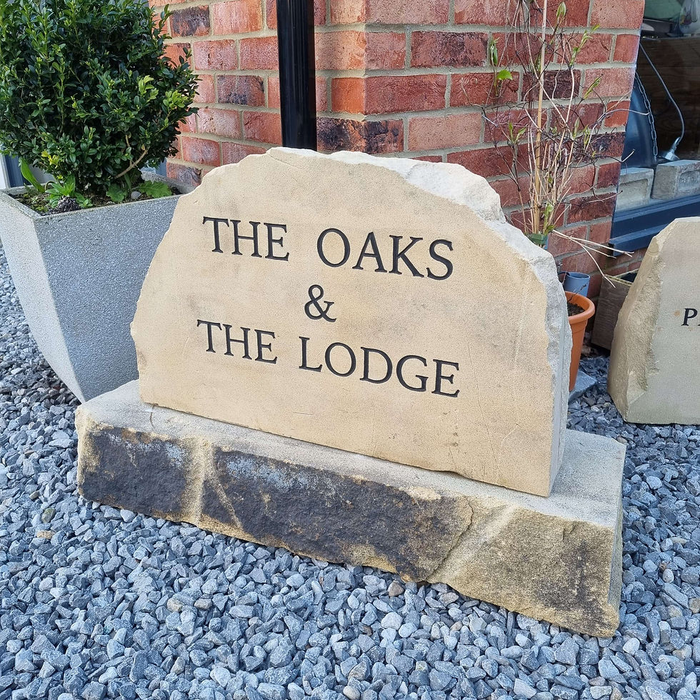 Thumbnail: Stone Lettering - Made to order