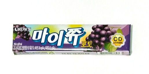 크라운 마이쮸 포도 44g, CROWN MAIJJYU UVAS