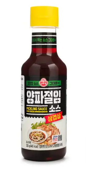 오뚜기 삼겹살 양파절임 소스 330g, OTTOGI PICKLING SAUCE F ONION