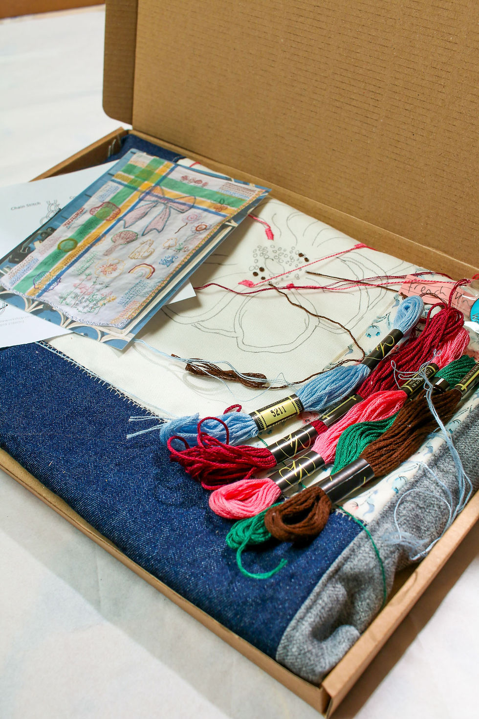 The Textile Workshop DIY Embroidery Pin Cushion Project
