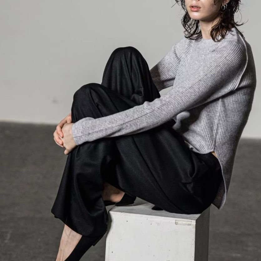 Thumbnail: IHATOV Cashmere rib knit