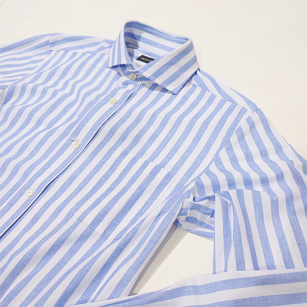 サムネイル： Trechentouno 301   CANCLINI stripe shirt