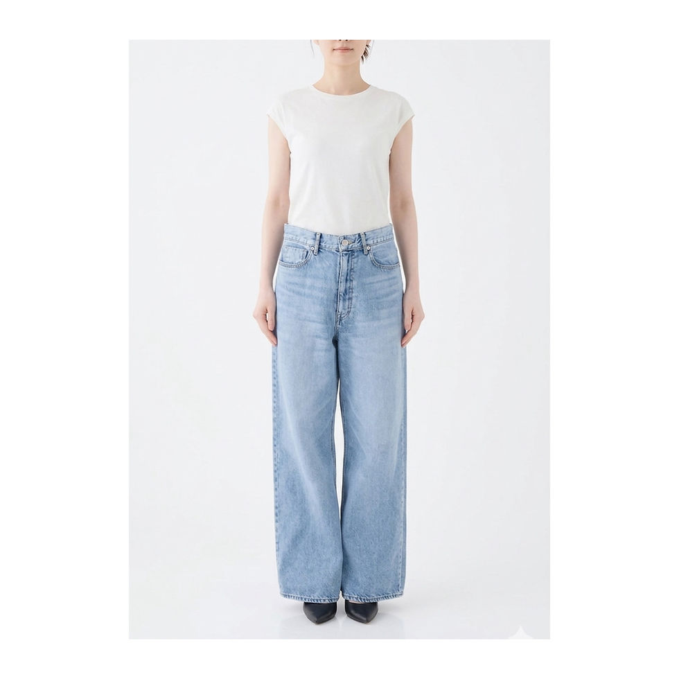 Thumbnail: NEPLA./ wide flare pants  old vintage