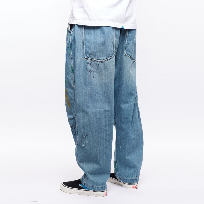 Thumbnail: Liberaiders DENIM PAINTER SARROUEL PANTS