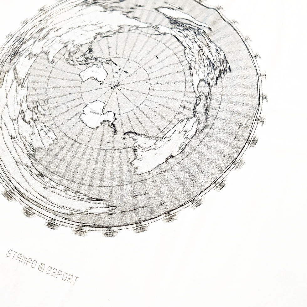 サムネイル： STAMPD/スタンプド   globe relaxed tee