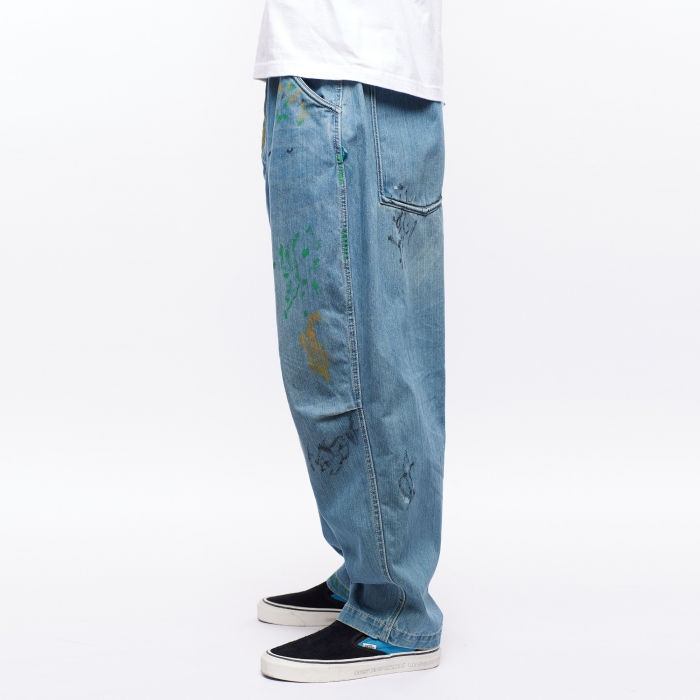 Thumbnail: Liberaiders DENIM PAINTER SARROUEL PANTS