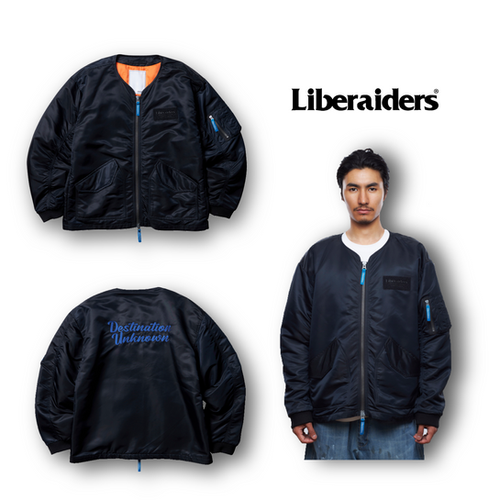 Liberaiders COLLARLESS FLIGHT JACKET | ROLY POLY