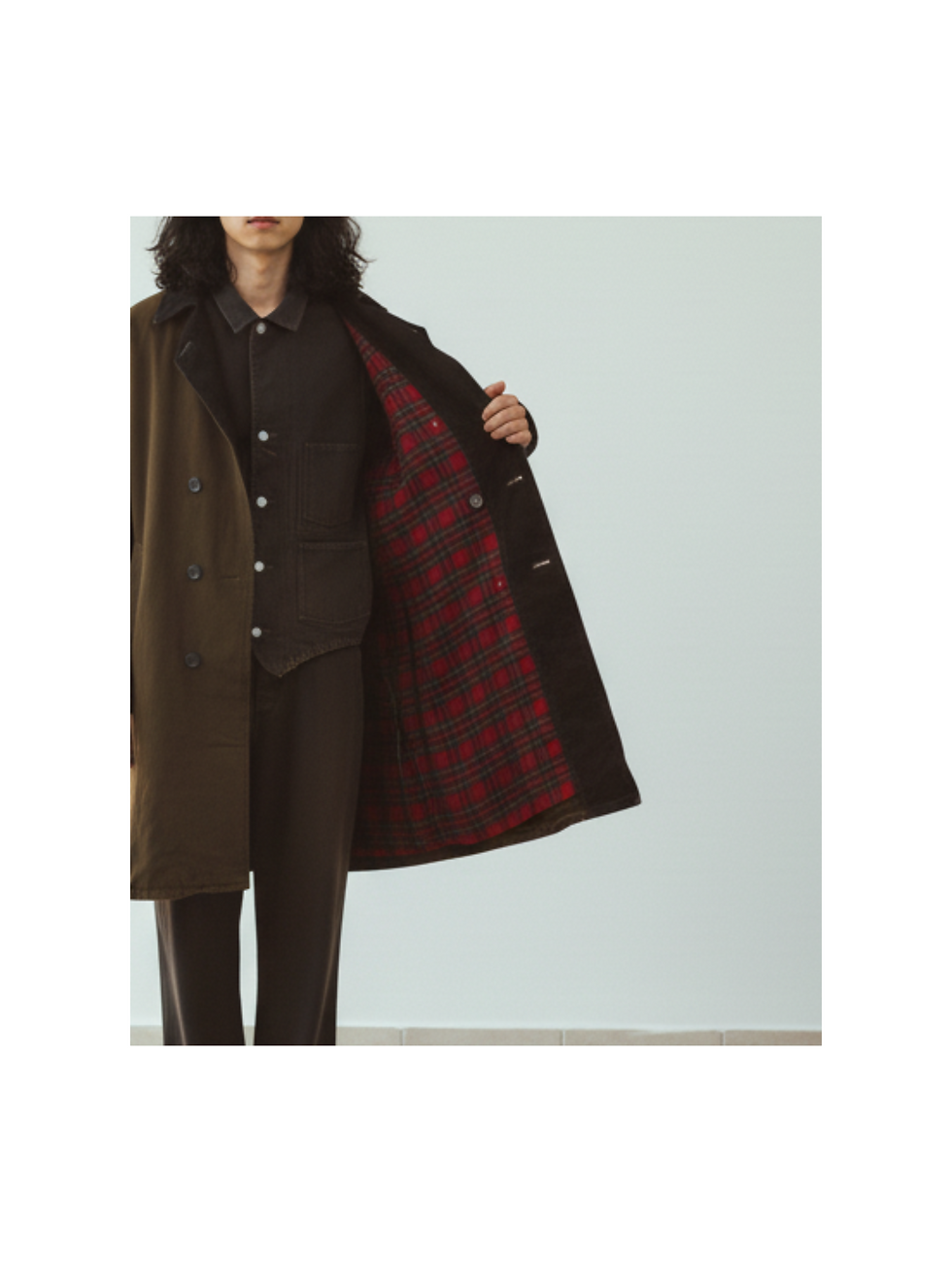 Thumbnail: AUTHEN/   jumble dyed duck storm coat