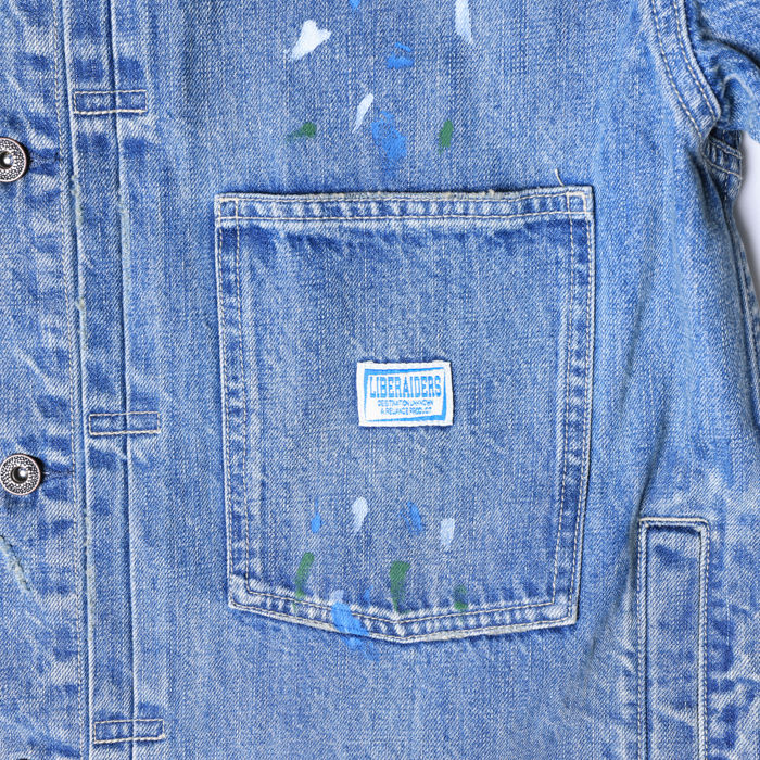 サムネイル： Liberaiders/リベレイダース　flag denim jacket