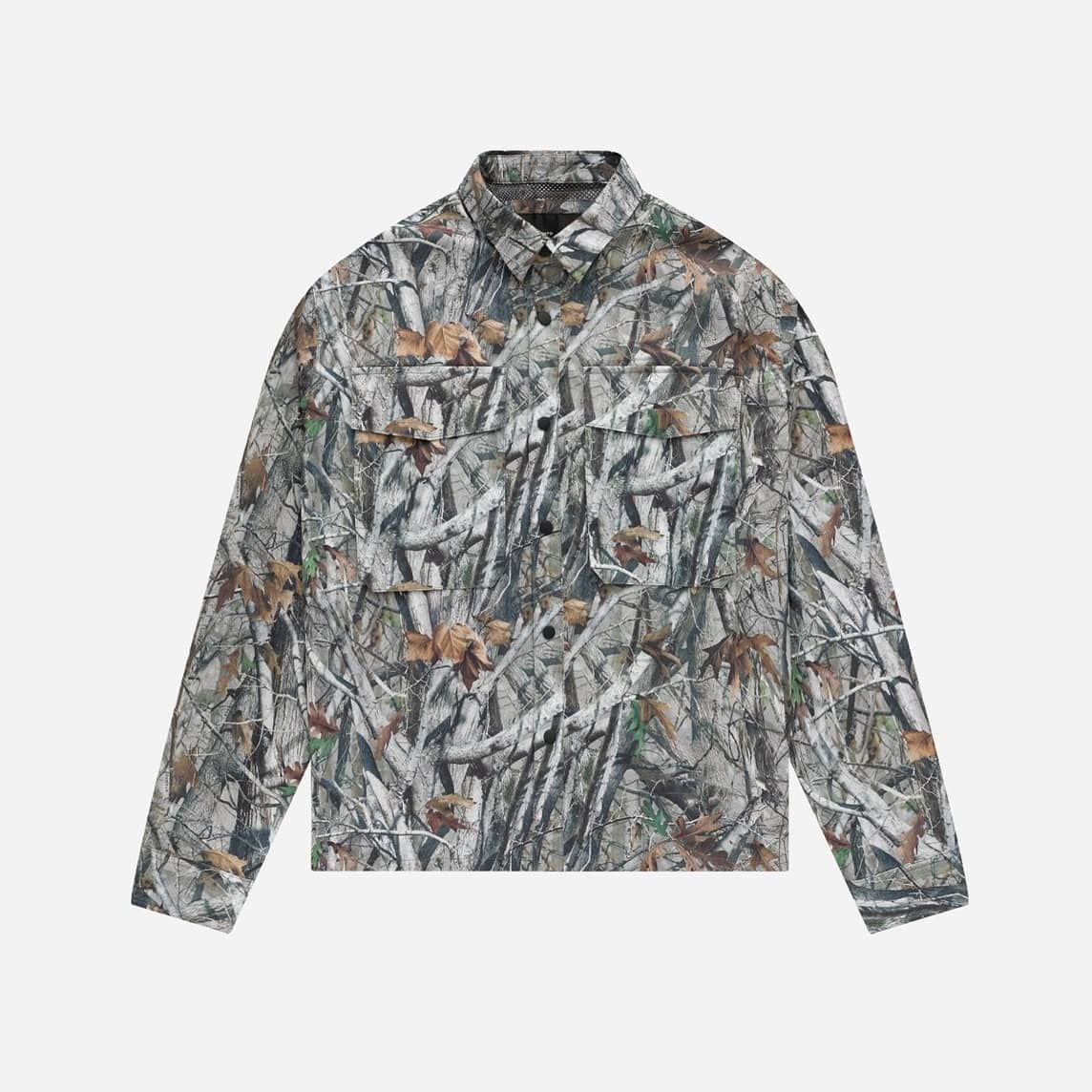 STAMPD/スタンプド  cropped terrain camo button down
