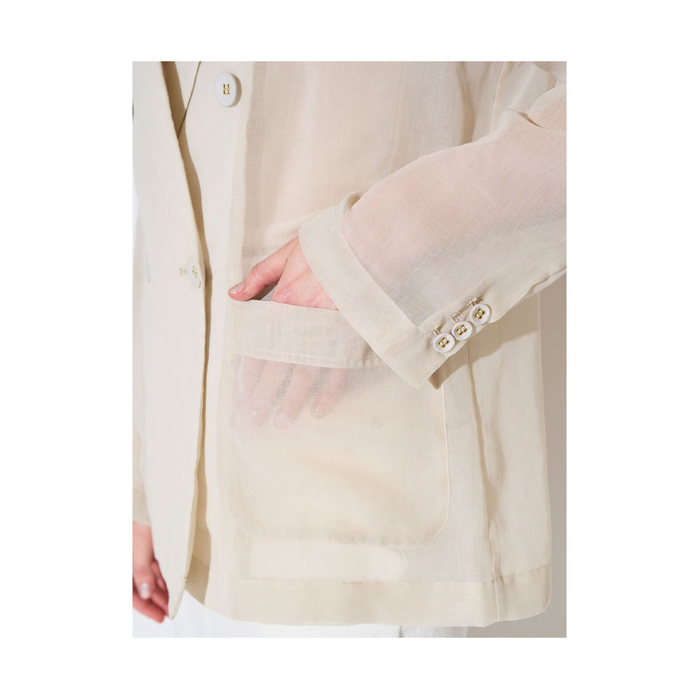 サムネイル： ELENDEEK/ sheer jacket