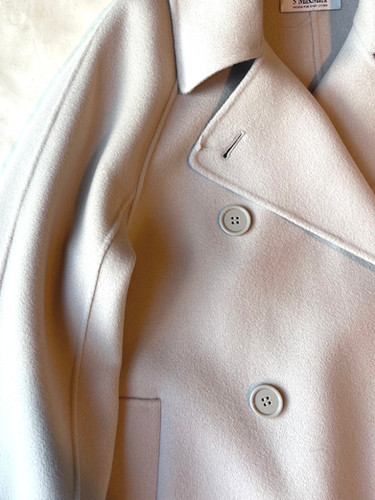 SMaxMara エスマックスマーラ ピュア ヴァージンウール ダブルフェイス  